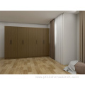 Wholesale customized modern solid wood bedroom wardrobe